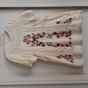 Free People Embroidered Tunic